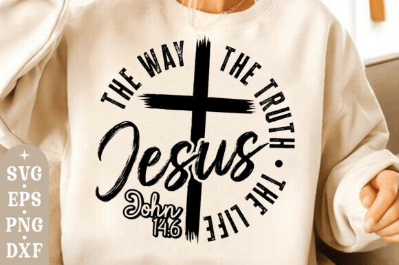 Jesus SVG Graphics for T-Shirt Designs