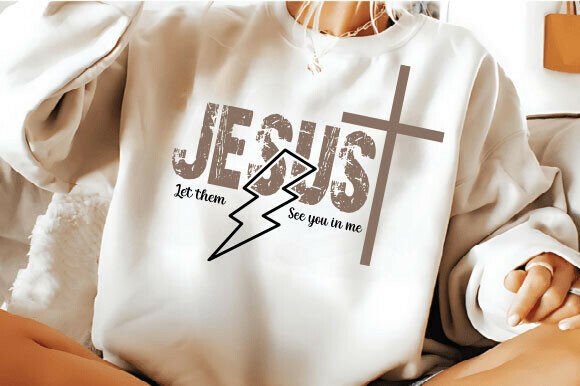 Leopard Jesus Let Them See You in Me PNG