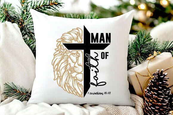 Man of God SVG Graphics for T-Shirt Designs